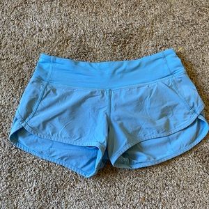 Lululemon speed up shorts sz2